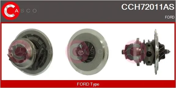 Core assembly, turbocharger (CCH72011AS)
