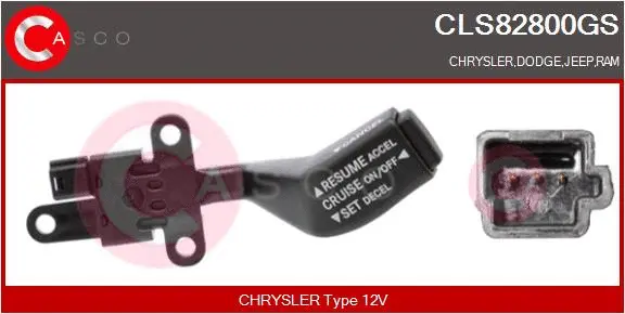 Switch, cruise control (CLS82800GS)