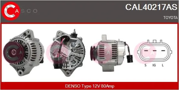Alternator (CAL40217AS)