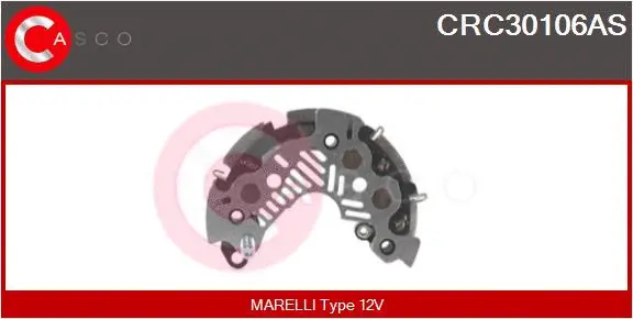 Rectifier, alternator (CRC30106AS)