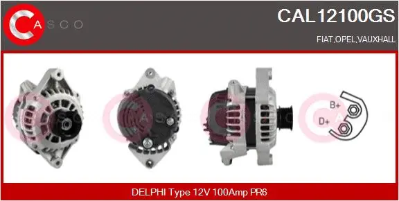 Alternator (CAL12100GS)