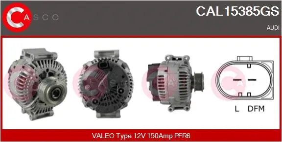 Alternator (CAL15385GS)