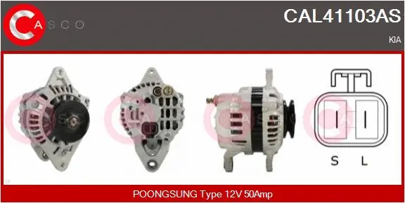 Alternator (CAL41103AS)