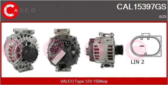 Alternator (CAL15397GS)