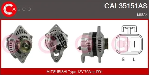 Alternator (CAL35151AS)