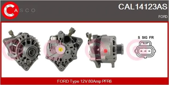 Alternator (CAL14123AS)