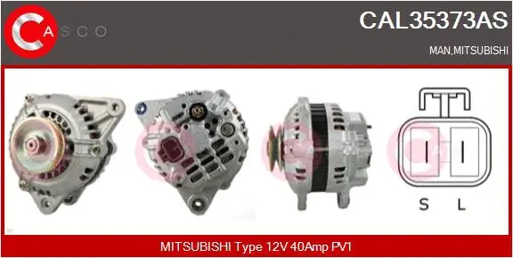 Alternator (CAL35373AS)