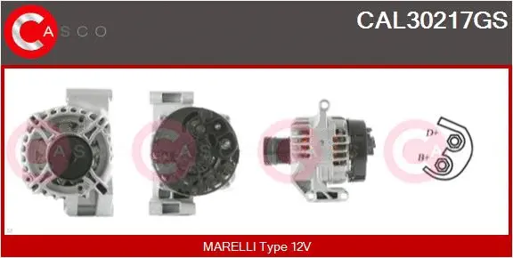 Alternator (CAL30217GS)