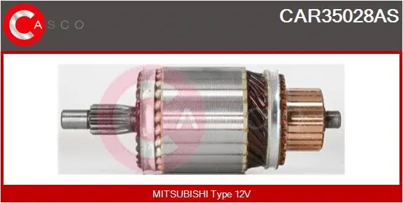 Armature, starter (CAR35028AS)