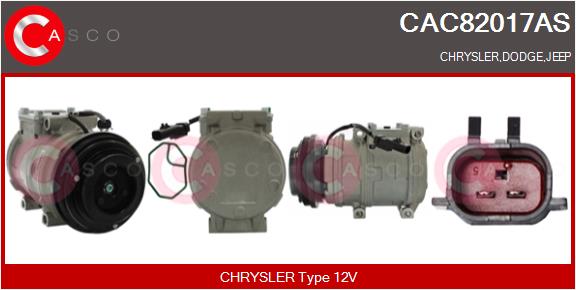 Compressor, air conditioning (CAC82017AS)