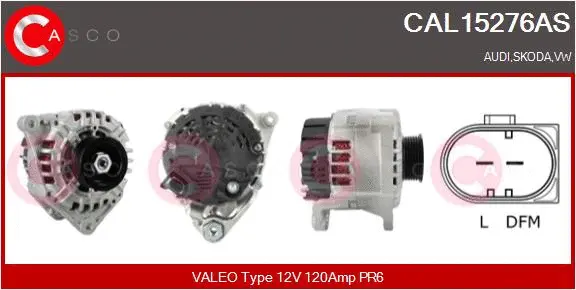 Alternator (CAL15276AS)