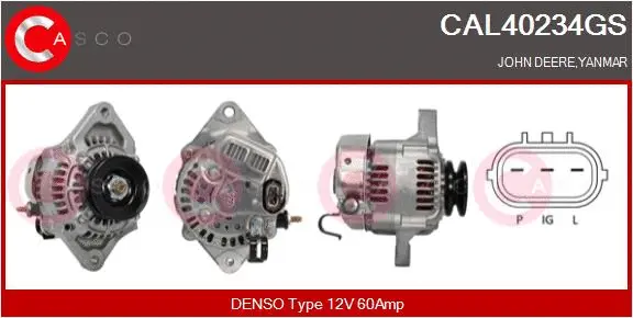 Alternator (CAL40234GS)