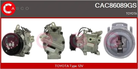 Compressor, air conditioning (CAC86089GS)