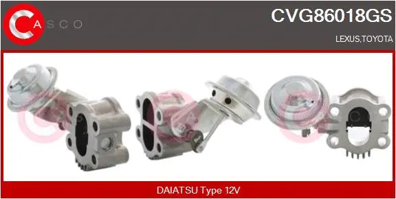 EGR Valve (CVG86018GS)