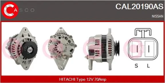 Alternator (CAL20190AS)