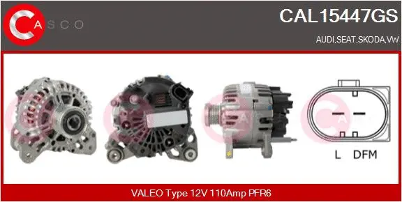 Alternator (CAL15447GS)