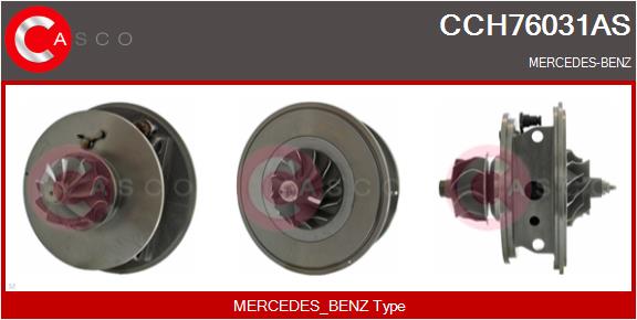 Core assembly, turbocharger (CCH76031AS)