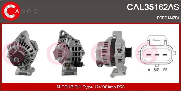 Alternator (CAL35162AS)