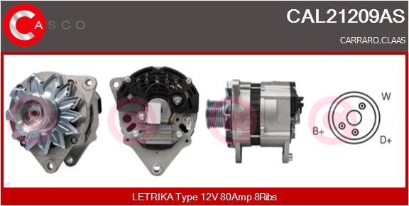 Alternator (CAL21209AS)