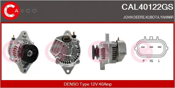 Alternator (CAL40122GS)