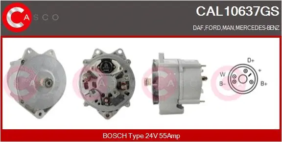 Alternator (CAL10637GS)