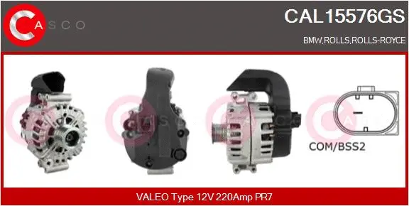 Alternator (CAL15576GS)