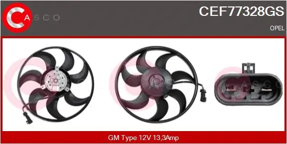 Fan, engine cooling (CEF77328GS)