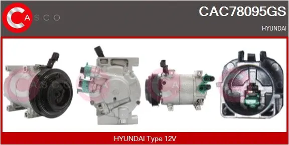 Compressor, air conditioning (CAC78095GS)