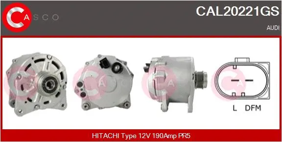 Alternator (CAL20221GS)