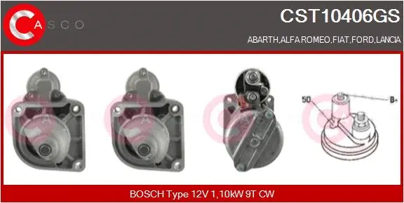 Starter (CST10406GS)