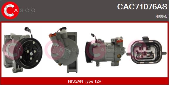 Compressor, air conditioning (CAC71076AS)