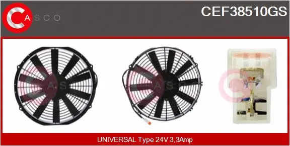 Electric Motor, radiator fan (CEF38510GS)