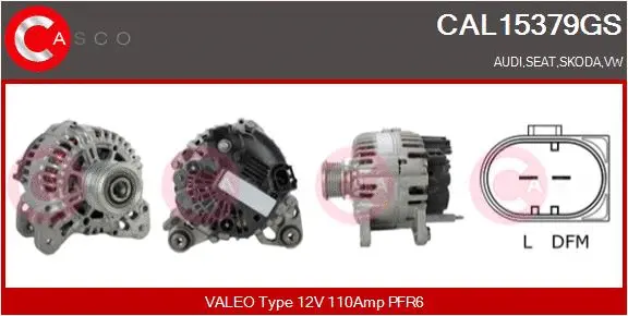 Alternator (CAL15379GS)