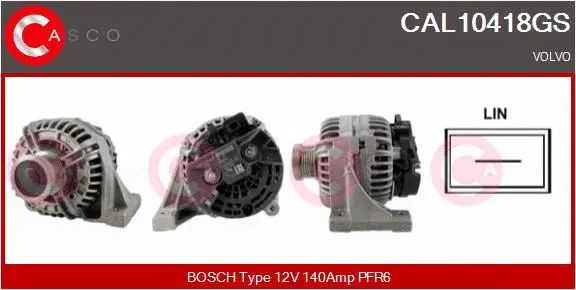 Alternator (CAL10418GS)