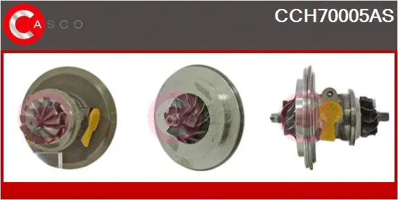 Core assembly, turbocharger (CCH70005AS)