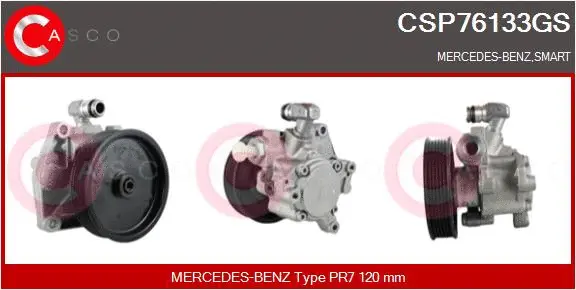 Hydraulic Pump, steering (CSP76133GS)