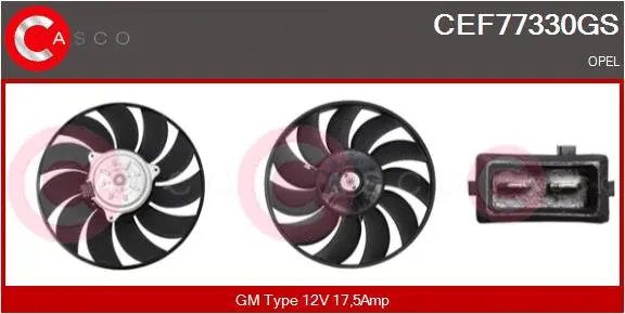 Fan, engine cooling (CEF77330GS)