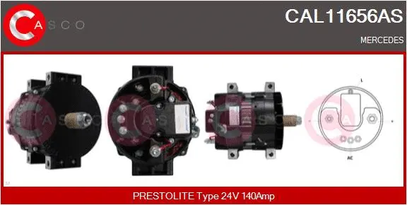 Alternator (CAL11656AS)