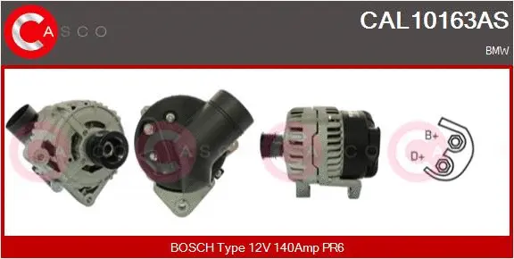 Alternator (CAL10163AS)