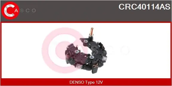 Rectifier, alternator (CRC40114AS)