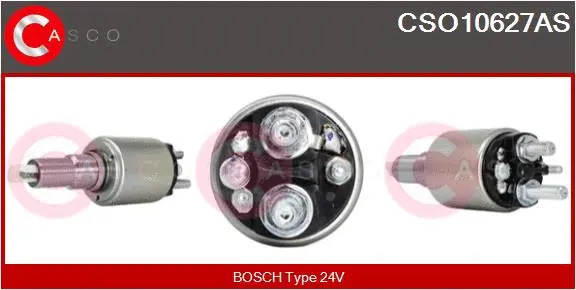 Solenoid Switch, starter (CSO10627AS)