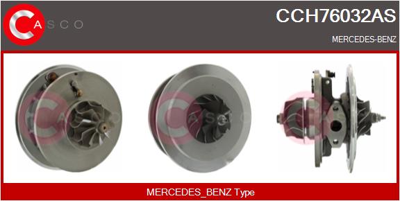 Core assembly, turbocharger (CCH76032AS)