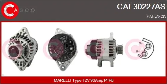 Alternator (CAL30227AS)
