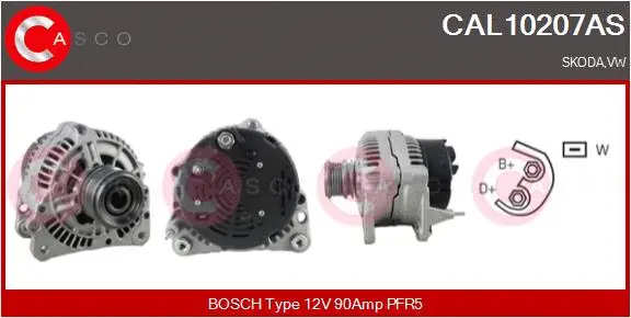Alternator (CAL10207AS)