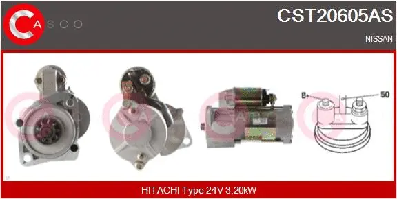 Starter (CST20605AS)