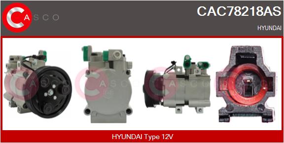 Compressor, air conditioning (CAC78218AS)