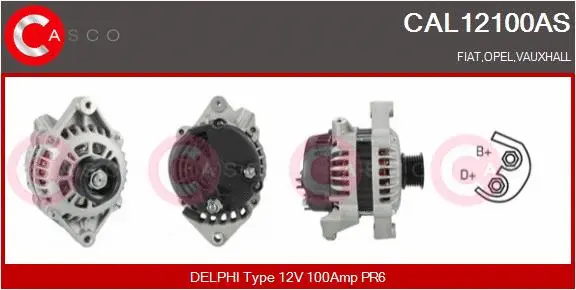 Alternator (CAL12100AS)