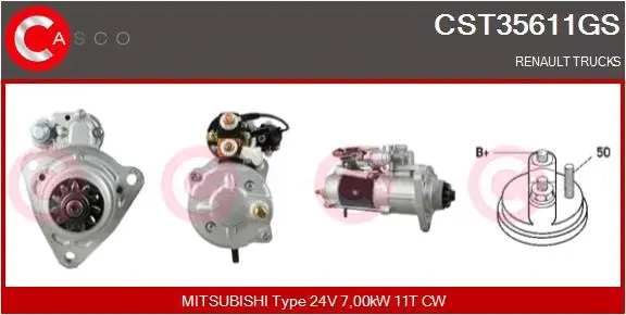 Starter (CST35611GS)