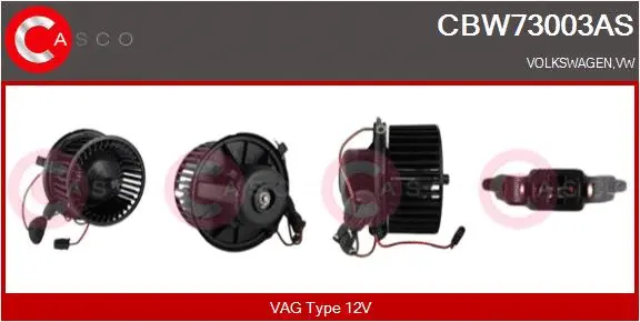 Interior Blower (CBW73003AS)