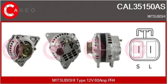 Alternator (CAL35150AS)